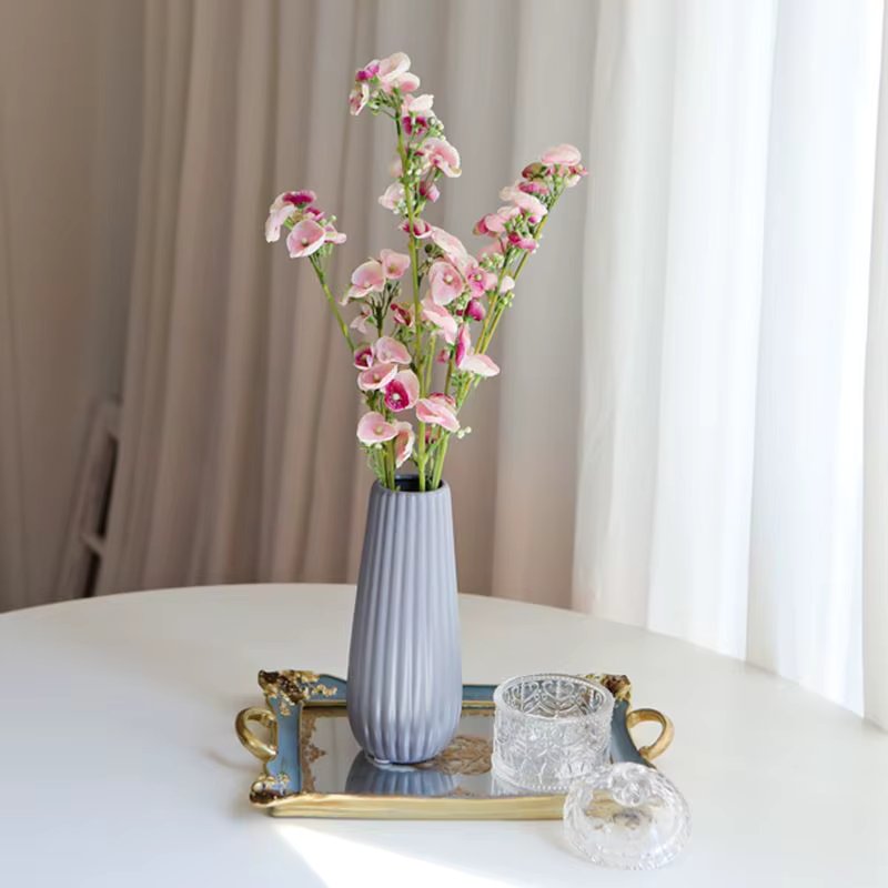 Decorating Garden Plum Blossom Spring Flower Interior Home Cafe silk flower Vintage Bouquet