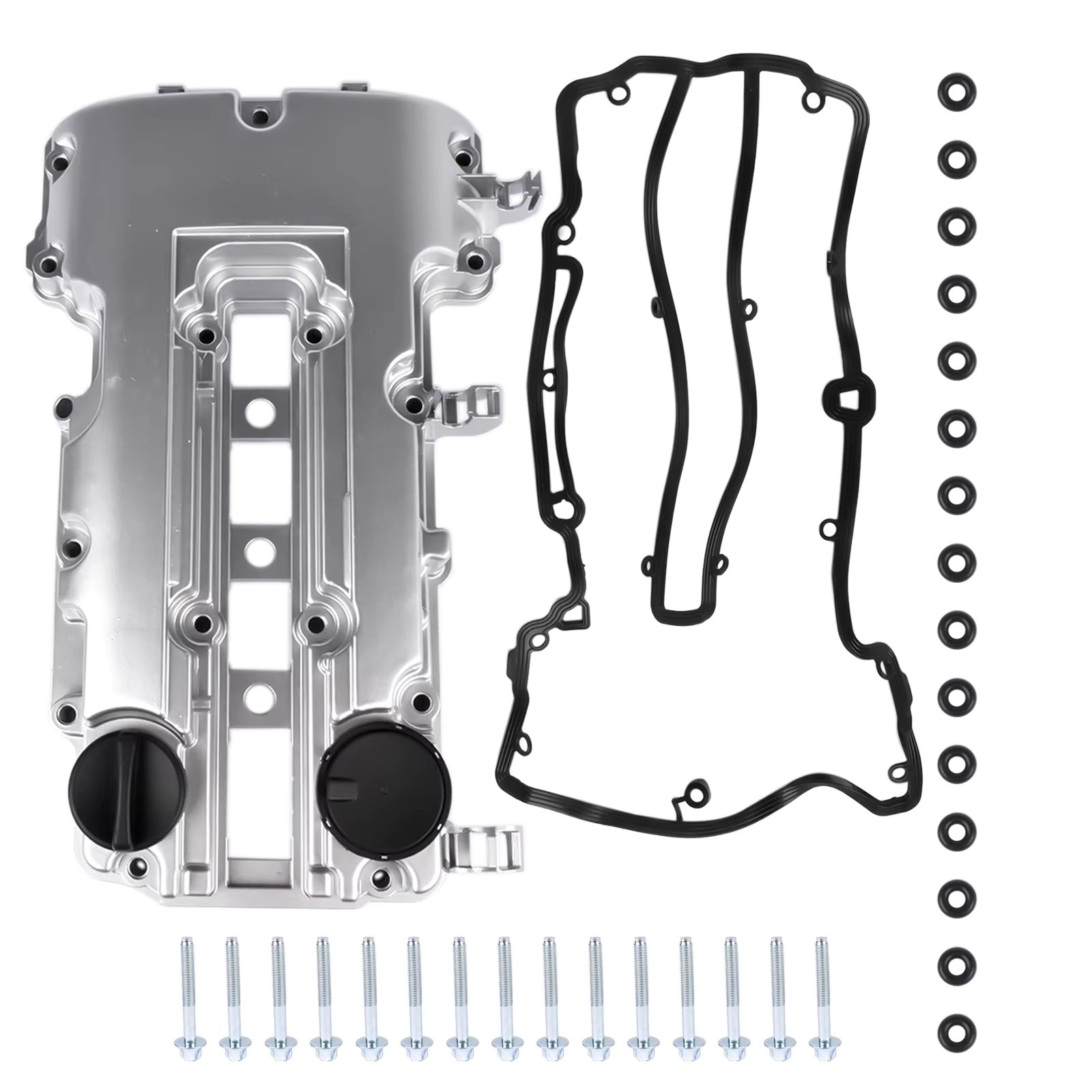 AP02 Aluminum Valve Cover for Chevy Trax Sonic Cruze Volt 2011-2021 Buick Encore 1.4L