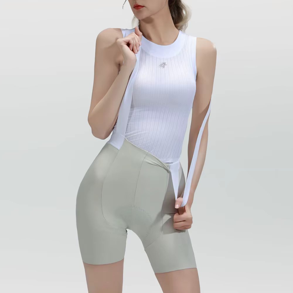 LMEDA BETA + Level bib short riding suit 2024SSZ243 women's Ivery