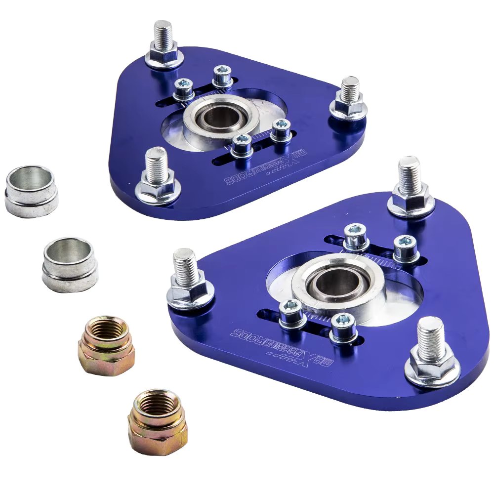 Camber Plate Plates Blue For for Toyota Celica 2000-2006 Top Mounts