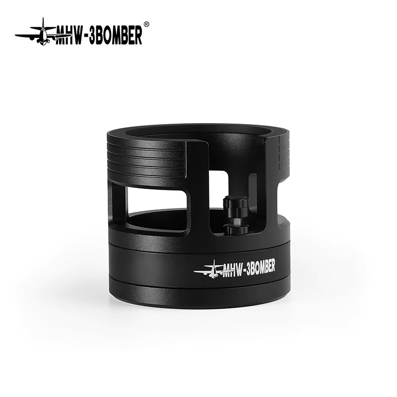MHW-3BOMBER Portafilter Holder for 58mm Espresso Portafilter Tamping Distribution Station Coffee Filter Stand Coffee Accessories