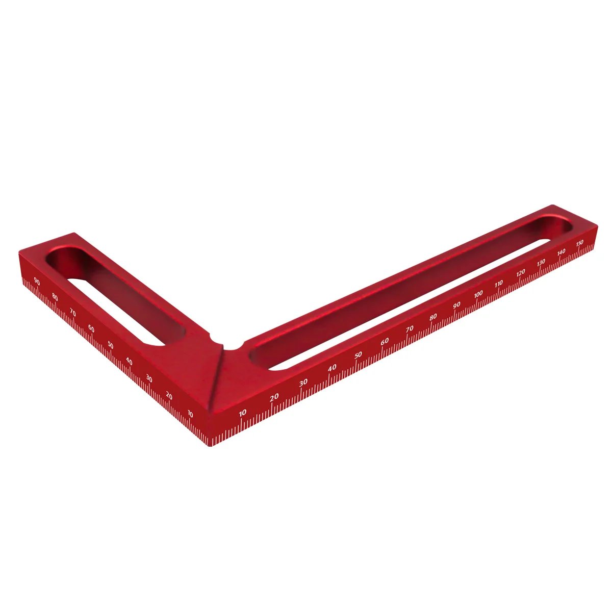 Woodworking L Right Angle Ruler,Aluminium Height Gauge Measuring Tool,90 Degree Right Angle Small Pocket Aluminum Square Ruler