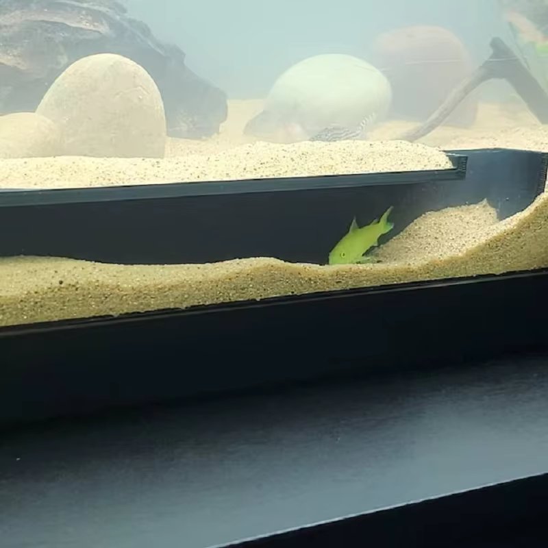 Aquarium cave Fish tank underground hiding cave For Aquatic Pets To Breed, Play AndRest Fish Tank Ornaments