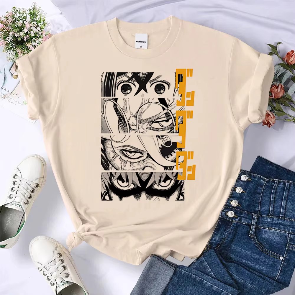 Dandadan Okarun t-shirt women Classic hip hop Pop Culture Digital top tees korean clothes Y2k streetwear Trendy Classic Colorful