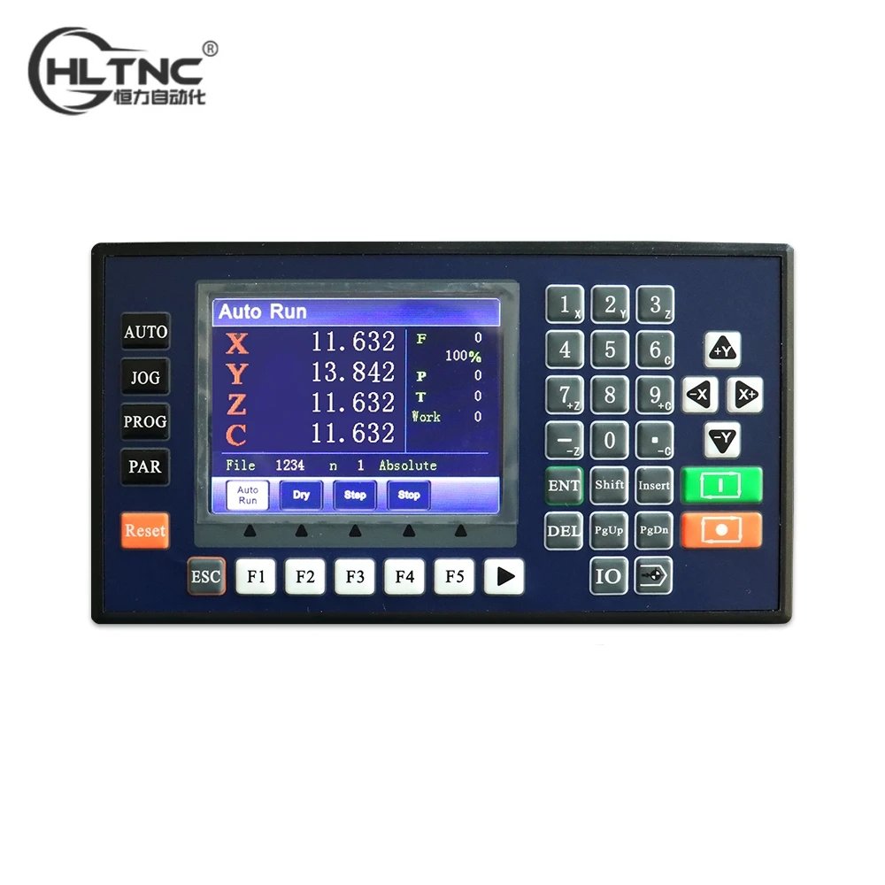 HLTNC TC55 1 2 3 4 Axis CNC Controller System Motion Controller For CNC Milling Machine Programmable CNC Controller