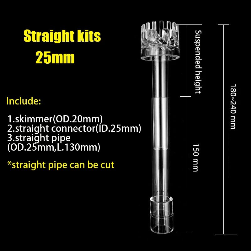 Straight kits 25mm