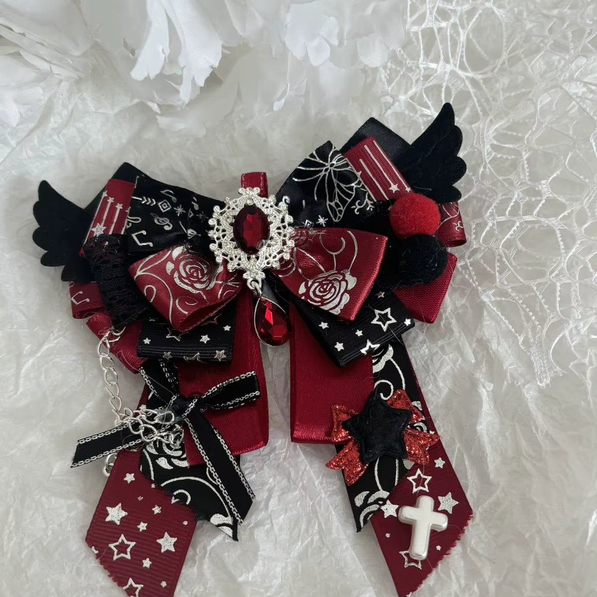 red black