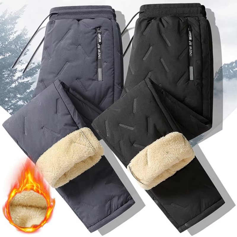 Winter Men's Winter Winter Winter Padded Pants Fusion Training Pants Men's Pants With a Gist Type