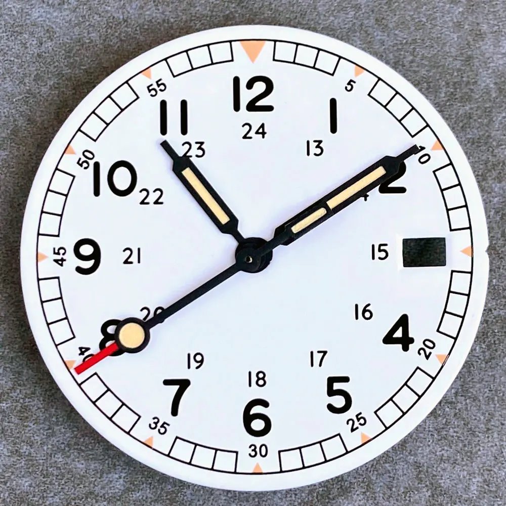 white dial set