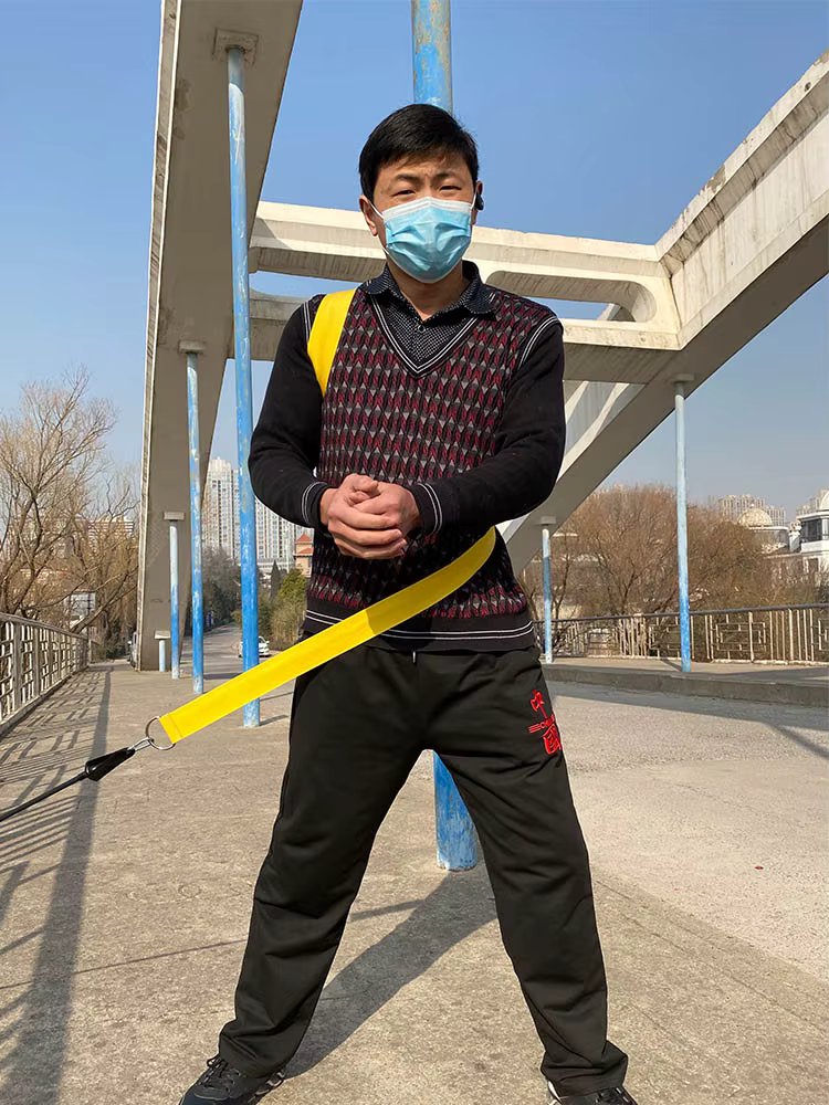 Tennis Turn Around Training Belt Gof Swing Rope Baseball Table Tennis Swing Trainer Multi-function Pull Rope