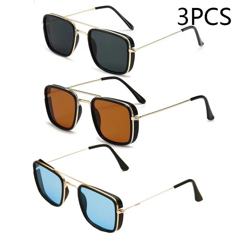 3PCS blackbrownblue