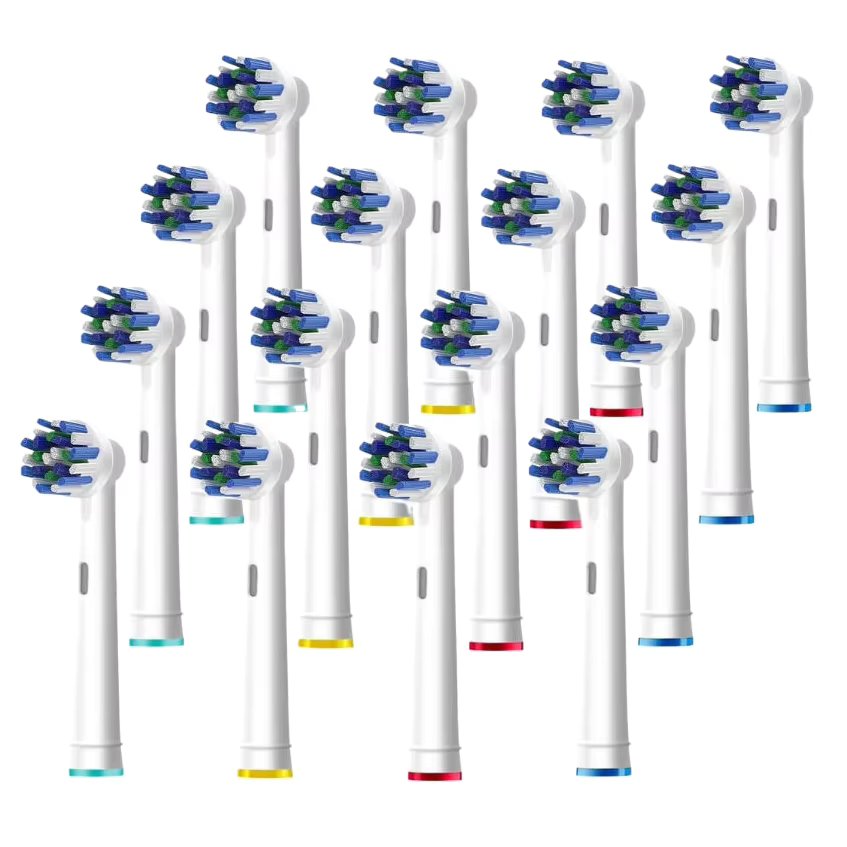 16pcs White