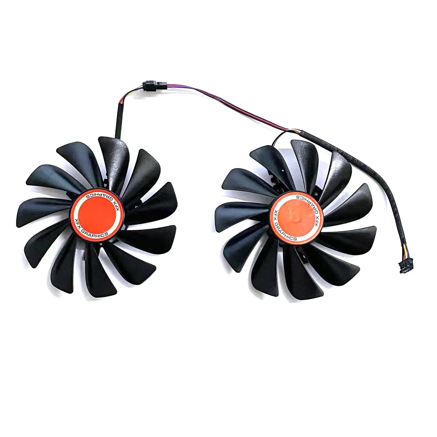 2pcs/set FDC10U12S9-C CF1010U12S 95mm RX580 RX590 GME GPU Video Card Cooler fan For XFX RX 590 580 VGA Video Card Cooling