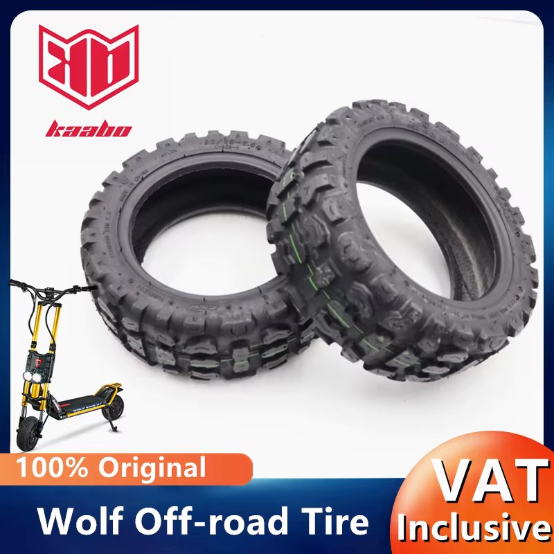 Original Outer Tire for Kaabo Wolf Warrior Wolf GT Pro Electric Scooter CST Off-road Tire 90-65/6.5 11inch Tubeless Tyre