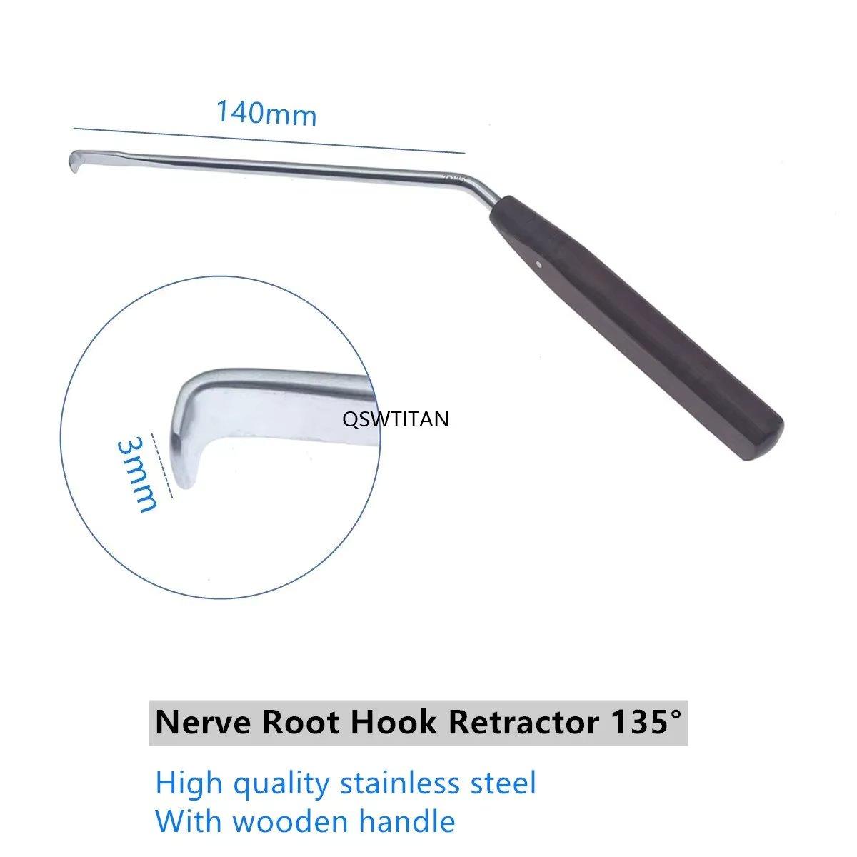 135 degree   3mm