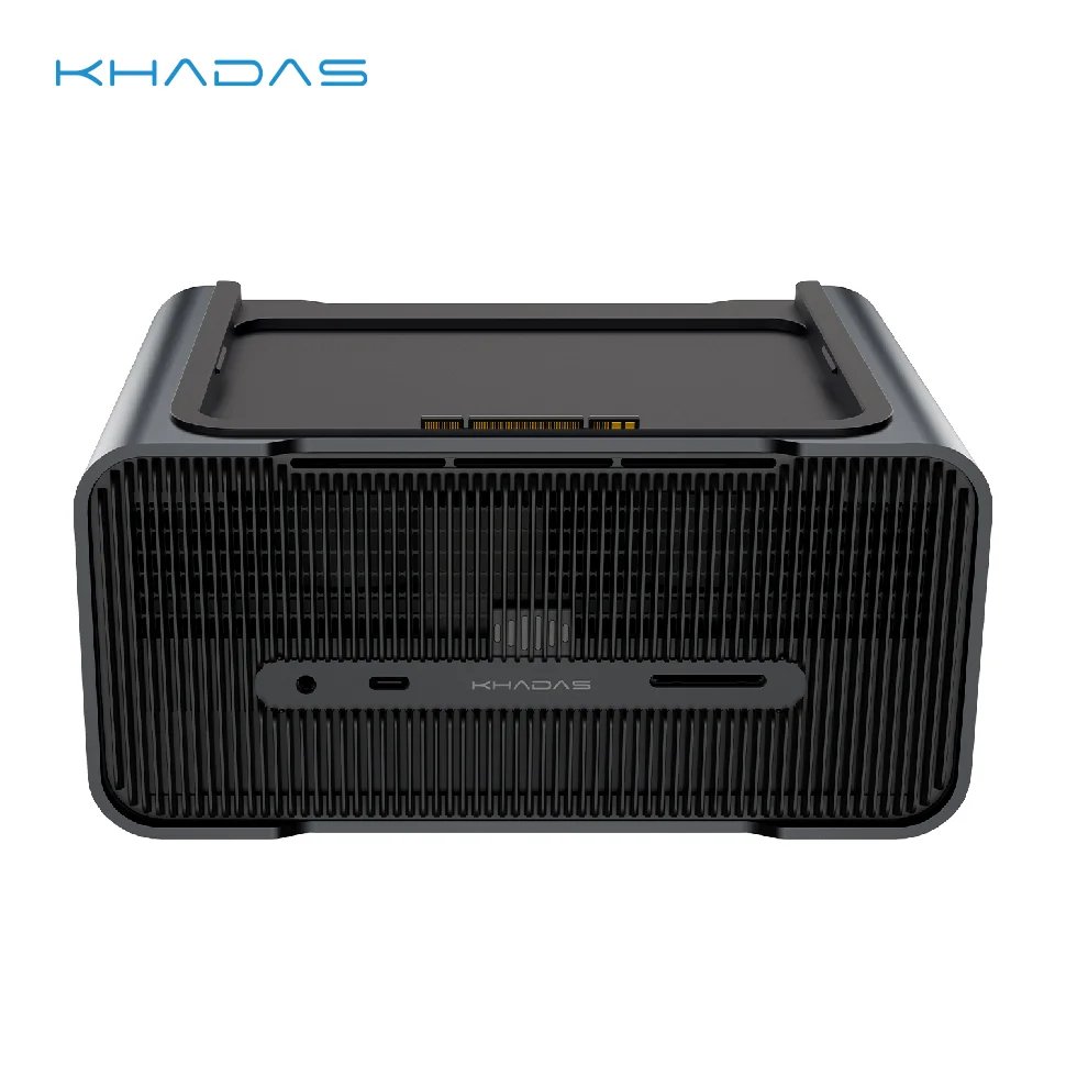 Khadas Geforce RTX 4060 Ti Powerful External Graphics Card Docking Station eGPU with 8/16GB GDDR6/USB4/HDMI 2.1/Speaker/MindLink