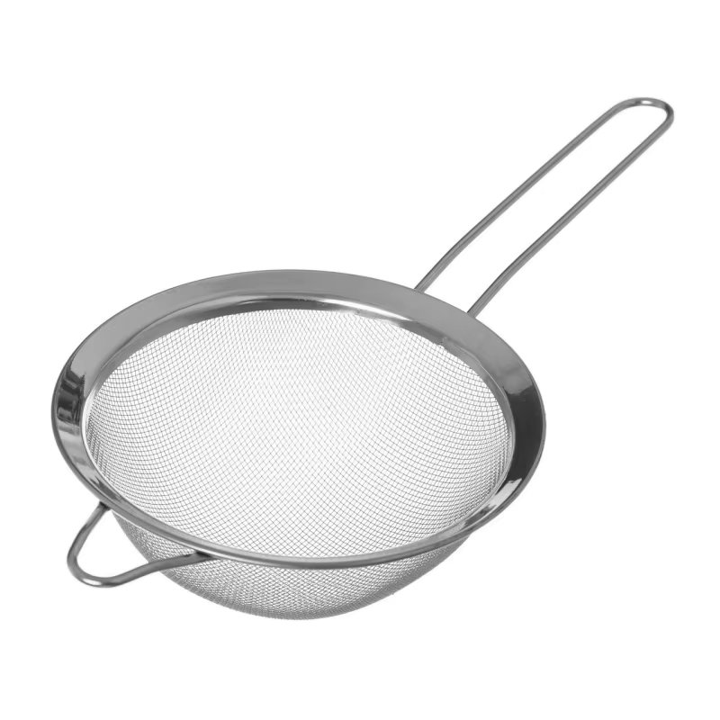 Kitchen accessories strainer stainless steel 12,50x6x26 cm Weight: 62 grams. 48280