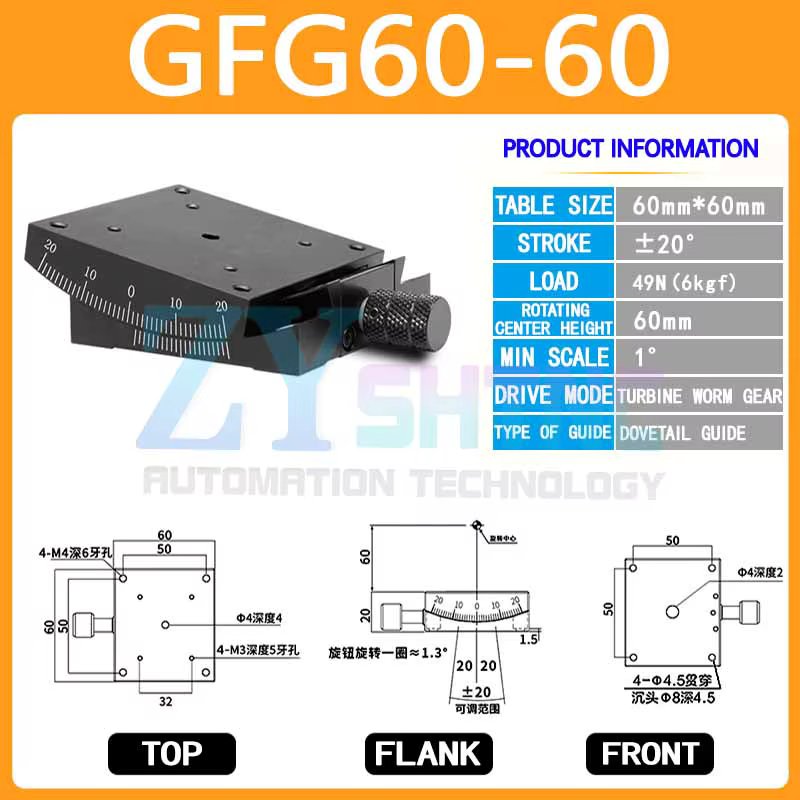X axis GFG60-60
