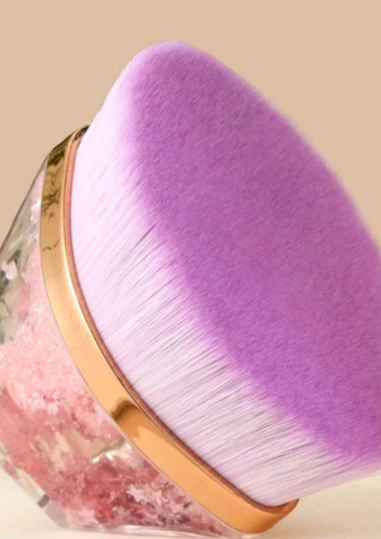 Kabuki Hexagonal Base Brush For Makeup/1uni Liquid Powder