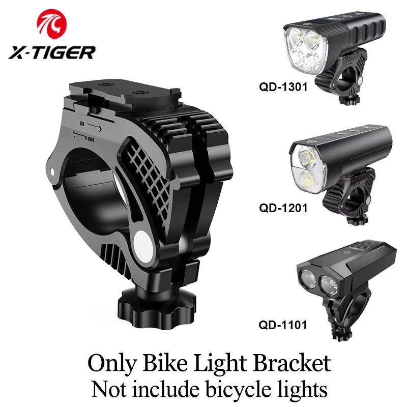 X-Tiger Bike Light Bracket For QD-1101/QD-1001/QD-0901Bike Accessories (Not Include Bicycle Lights)