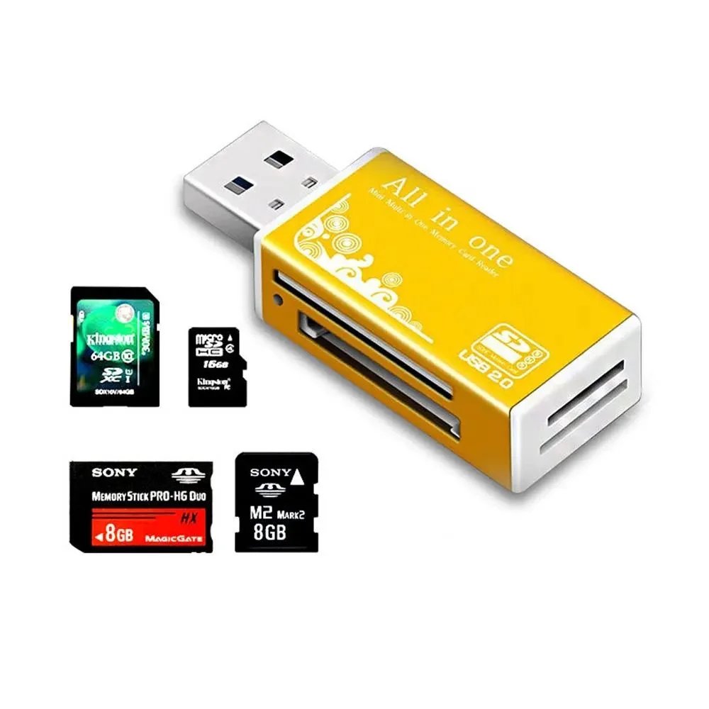 4-Port USB Yellow