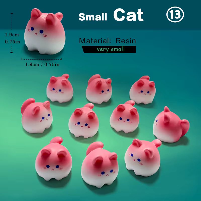 10pcs Fat Cat