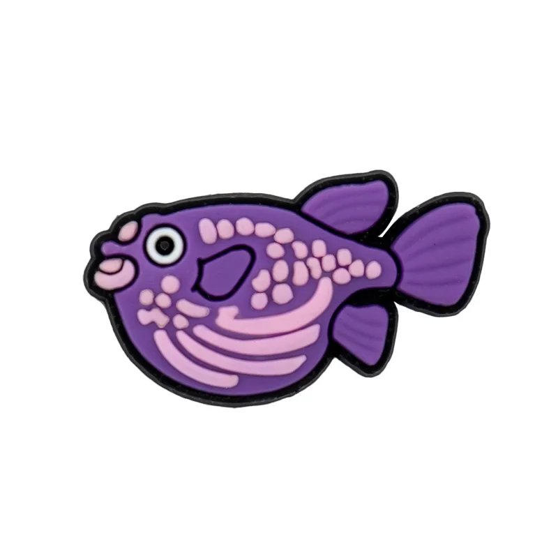 1pcs PVC Purple Ghost Shoe Charms Perfume Diamond Shoe Decorations Pins for Women Men Kids Sandal Clog Buckles Accessories Gifts