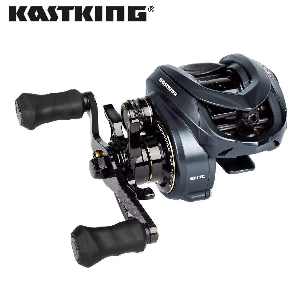KastKing Kestrel Elite Magnesium Frame Bait Finesse System Baitcasting Reel 6KG  Max Drag 11BB+1RB 8.4:1 High Speed Fishing Reel