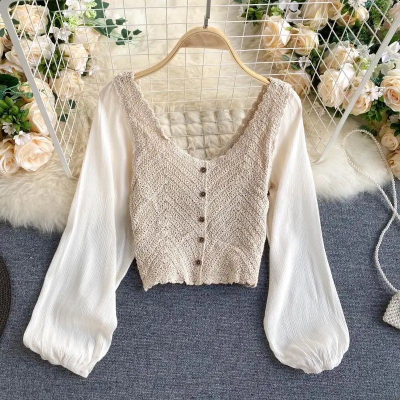 apricot blouse