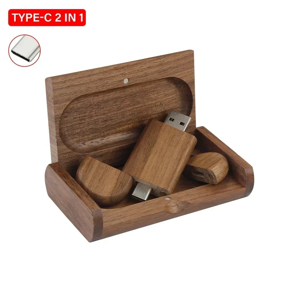 Walnut wood with box