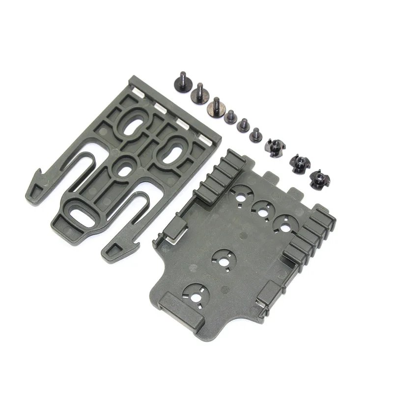 Tactical Drop Leg Band Strap Gun Holster Adapter for Glock 17 M9 P226 Quick Locking System Kit QLS 22 19 Pistol Belt Platform