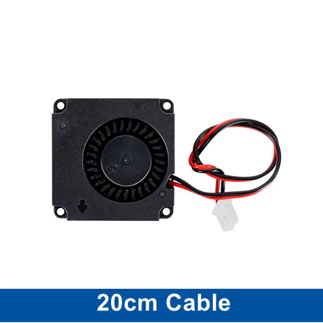 4010 Blower Fan 5V 12V 24V High Quality 3D Printer Turbo Cooling Fan Brushless Cooler Heat Dissipation With Air Duct Mounting