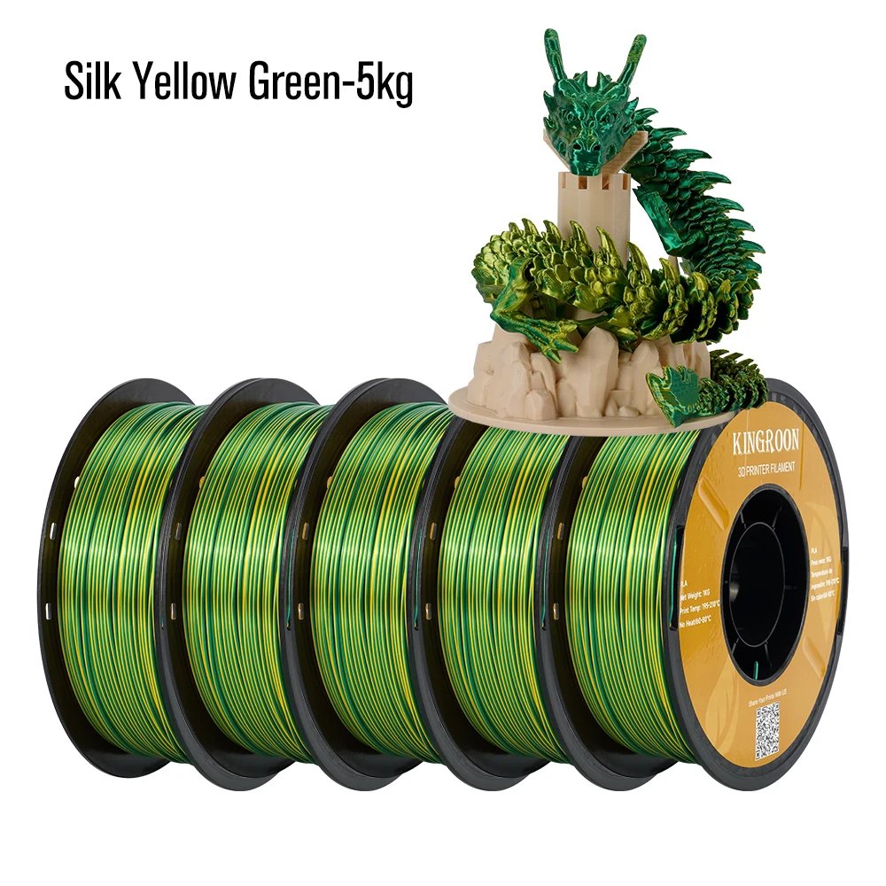 Silk Yellow Green