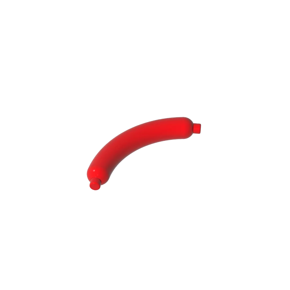 Gobricks Food Hot Dog Sausage Bricks Parts 25994 Assemble Building Blocks Kids Adult Toys Gift Creative Educational DIY Model