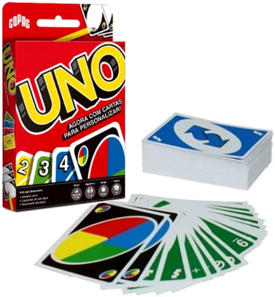 Jogo De Mesa Uno Copag Cartas Baralho