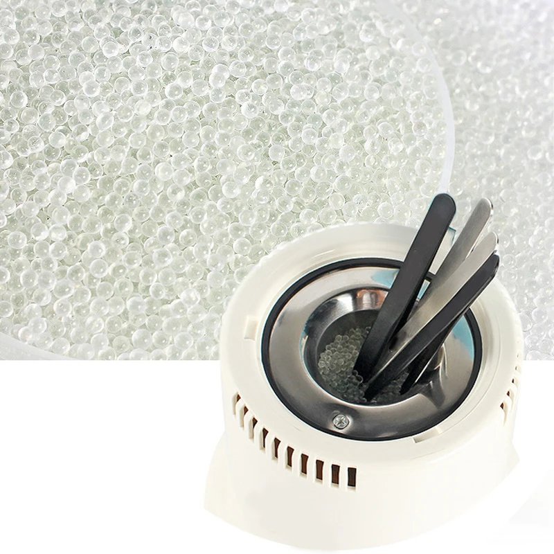 120g High Temperature Disinfection Beads Quartz Sand Sterilizer Manicure Equipment Sterilizer Box Nail Art Tools