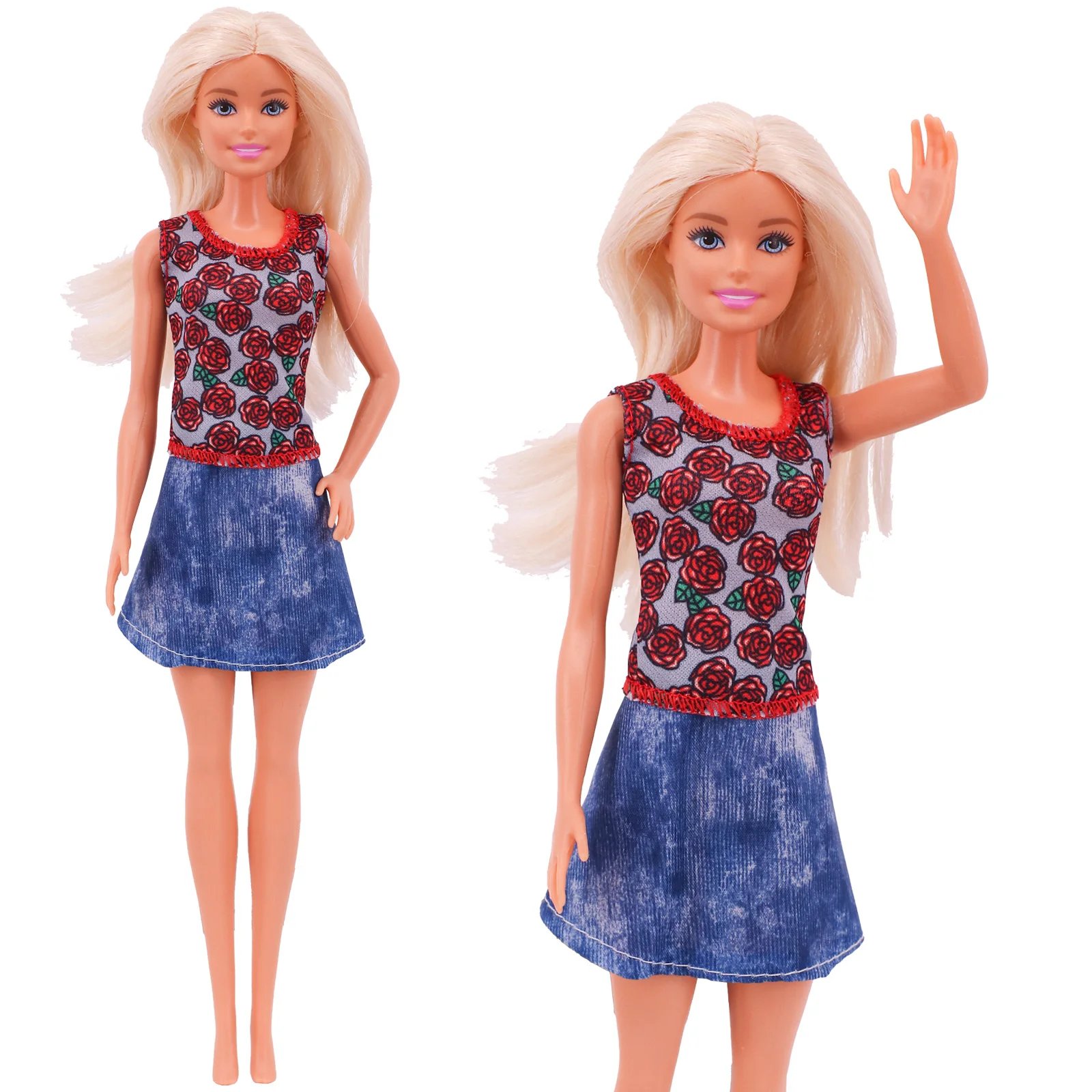 Barbies Doll Clothes Evening Dress&Accessories Suitable For 11.5inch Barbies Doll Cocktail Daily Casual Clothing Accessories Toy