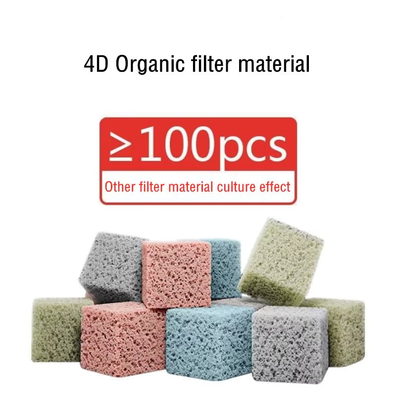 Aquarium 4D Bio Filter Media Premium Density Fish Tank Wet Filter Material for Aquarium Pond Filter Clear Water filtro aquario