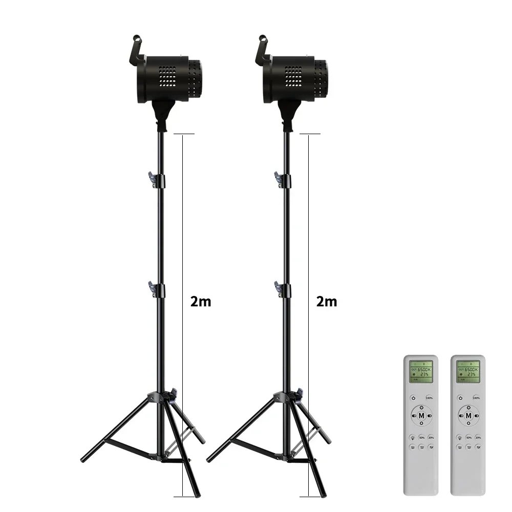 2pcs 135W 2m Tripod