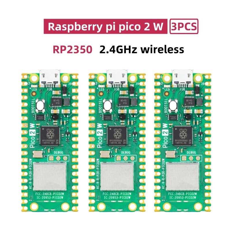 Pi Pico 2 W(3pcs)
