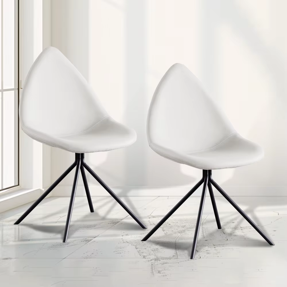 Epihalf Nordic Nordic Ottawa chair water drop chair dining table chair 2P