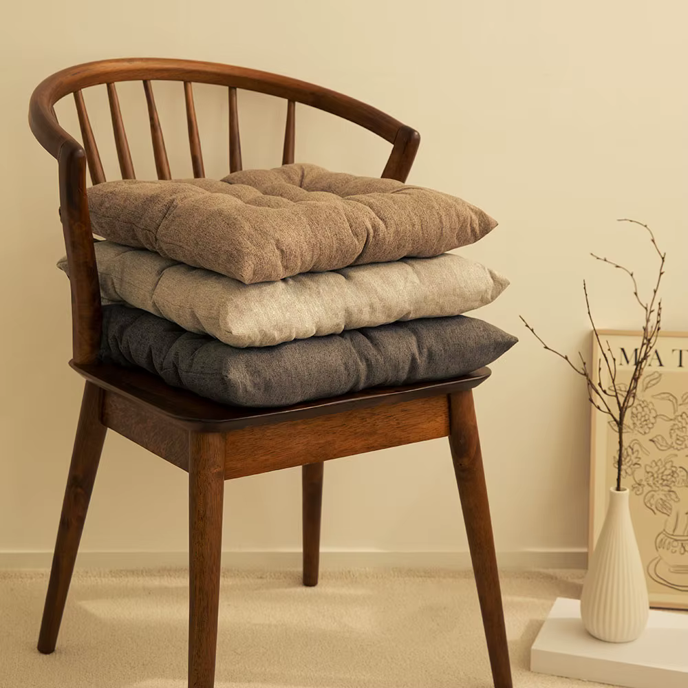 Moe Mile Nordic shorpa cushion square dining table chair cushion