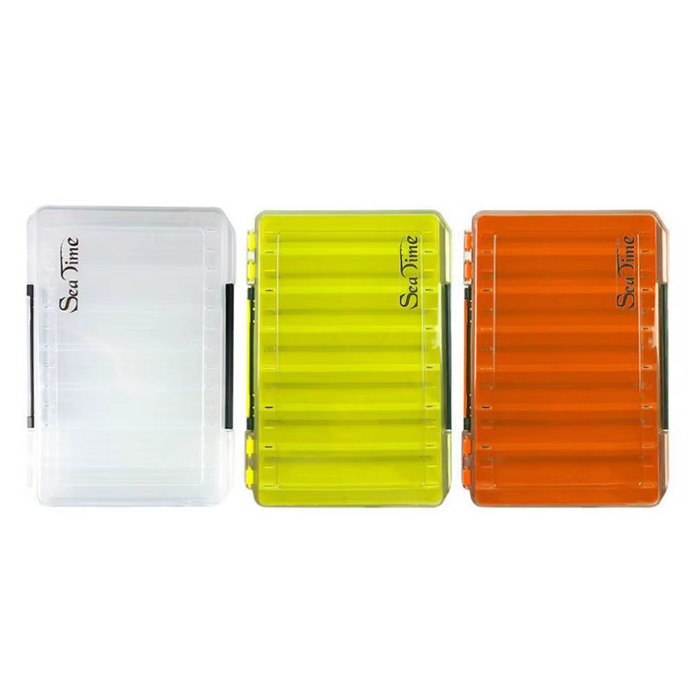 Seata new machine tackle box two-sided Luer storage case