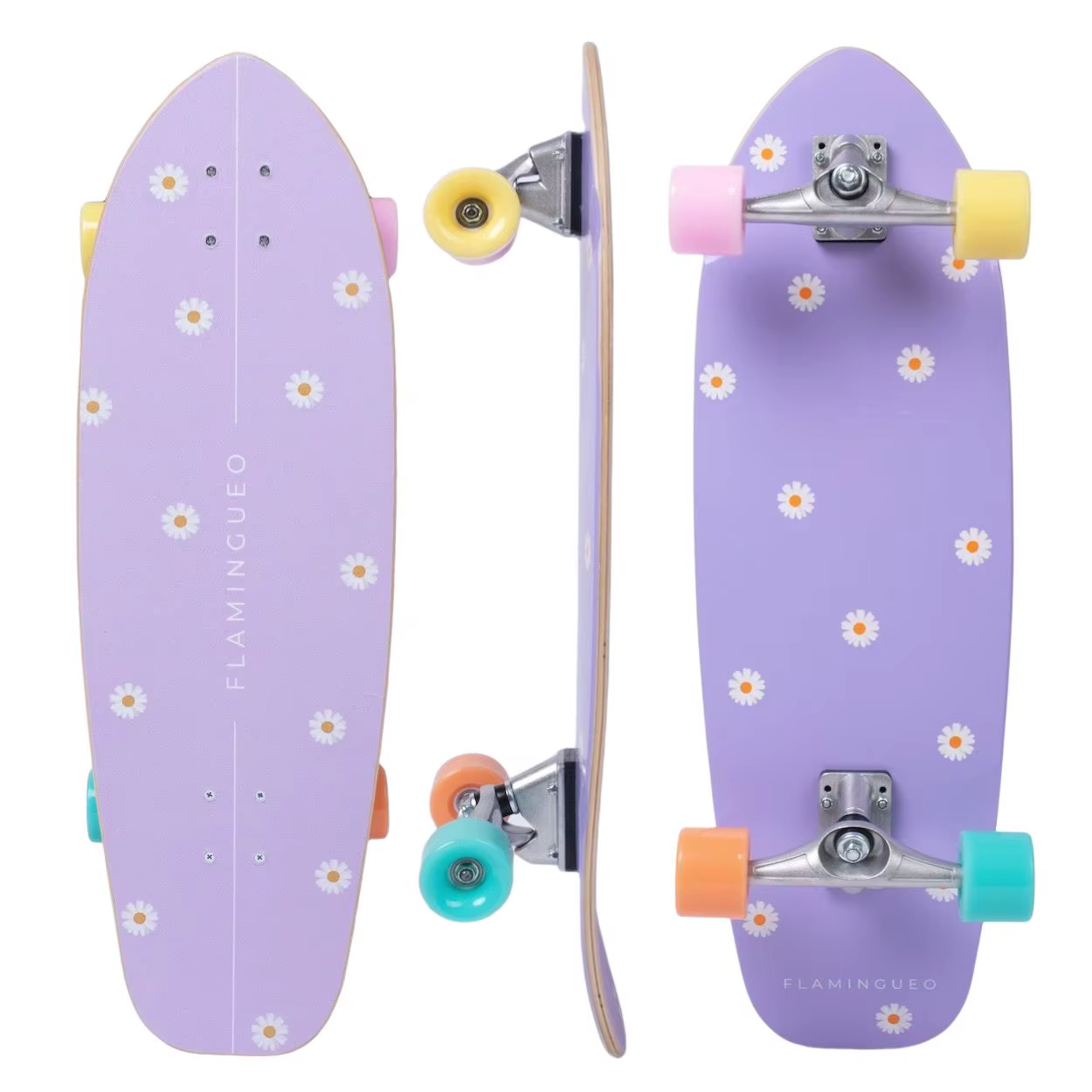 Flaminguuo Surfskate Skateboard hardness 80AB Skateboard Surfskate ABEC-7 Skateboard full Skateboard adult Monopatin surfboard Skate skump Surf Skate