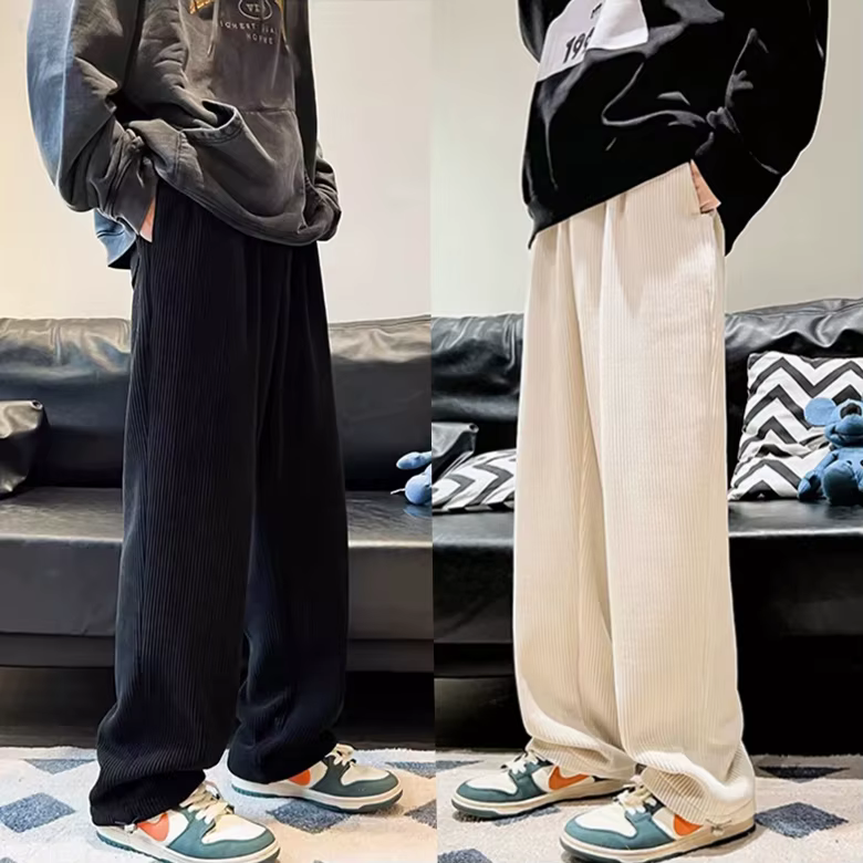 Corduroy Men's Gimo Golden Pants 3XL Winter Winter Winter Wenboard Pants Black Iborg 2 Color