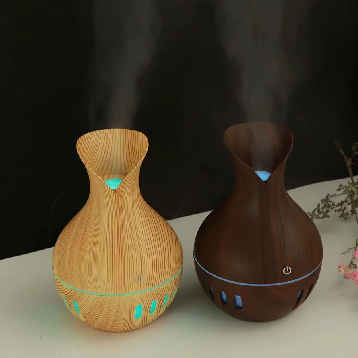 Ultrasonic Air Humidifier And Flavorizer Table Room Diffuser Portable USB Purifier Air Cleaner 58112