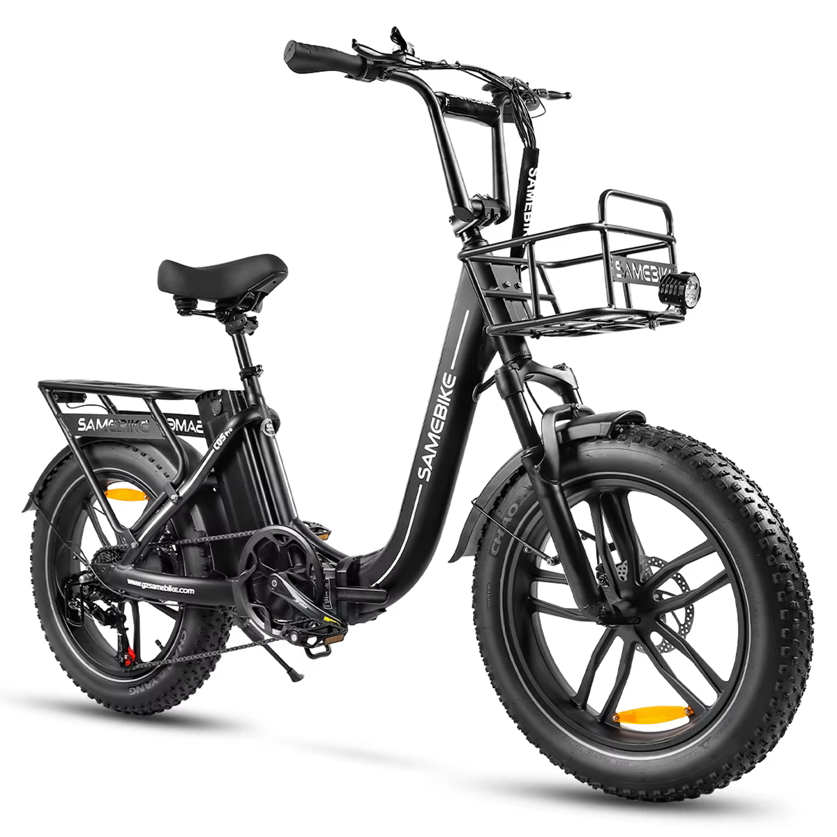 Electric Bike C05Pro 500W Brushless Motor 36V13AH Lithium battery 35KM/H Urban Commuter E-bicycle 20*4.0 Fat Tire Mountain EBike