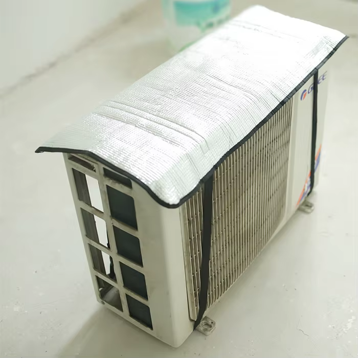 Light-reflective Heat-blocking Air-conditioning Outdoor Machine Cover Sunshade Simple Installation Electric-saving and Heat-resistant Edrensil Outdoor Cover