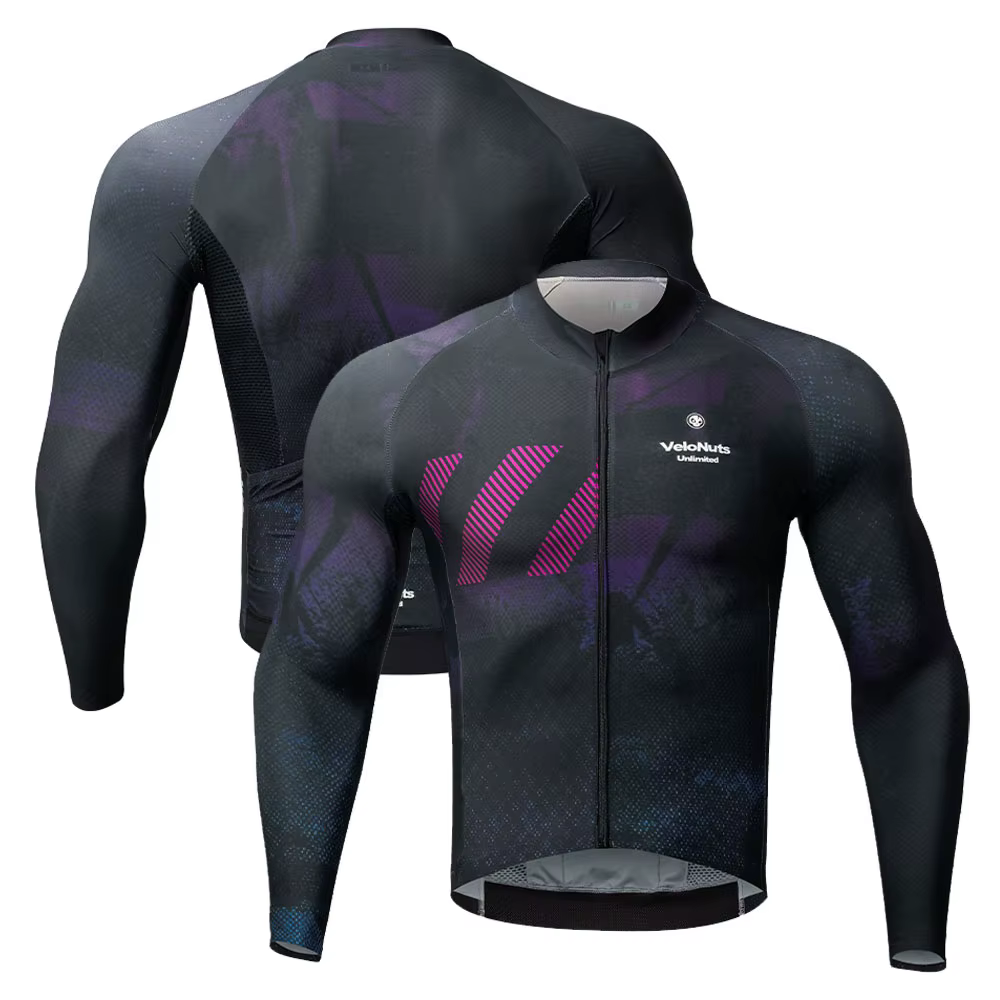 Rock Bros VNS Long-sleeved Der Riding Bike Clothing 1512001700 (Men's Black)