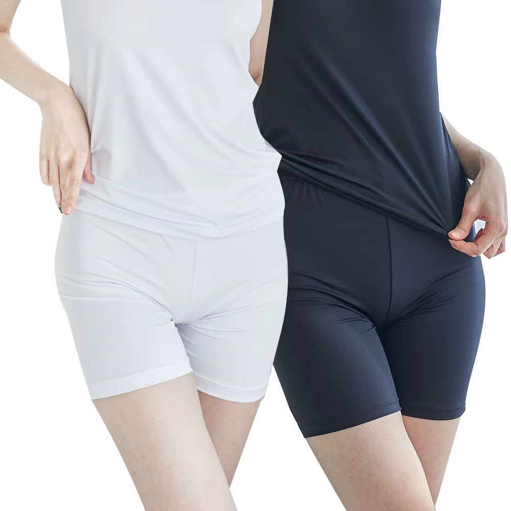 AONE Women's Coolon Breathable 3/4 Underpants, Innerwear, Shaping Underwear, 2-Piece Set